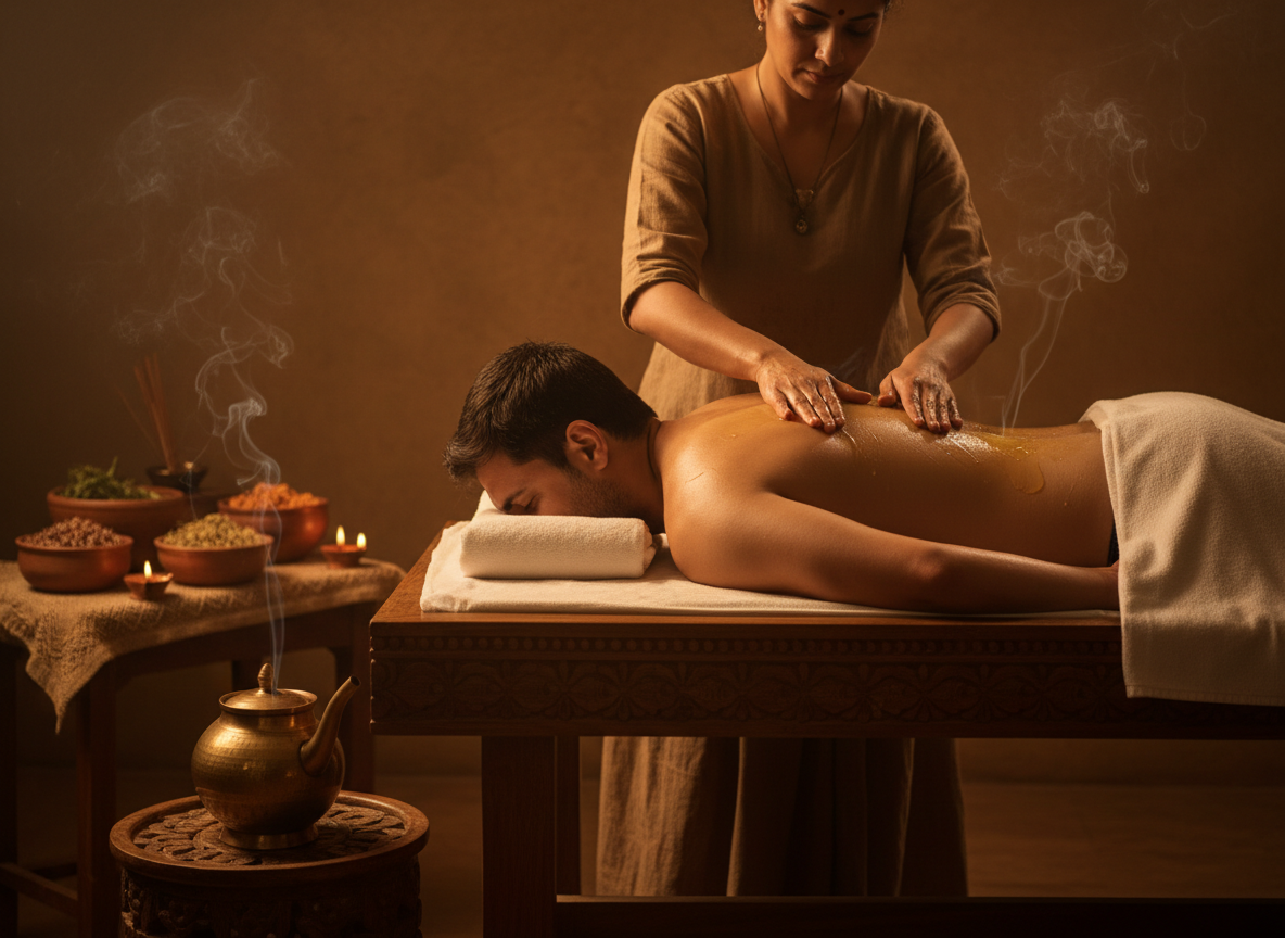 Abhyanga Ayurvedic Oil Massage